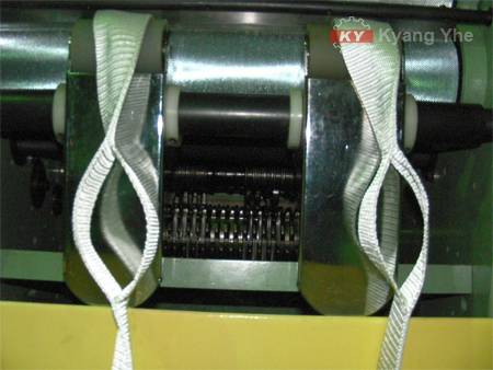 KY Electron Frame Needle Loom لحزام التمدد البطيء.